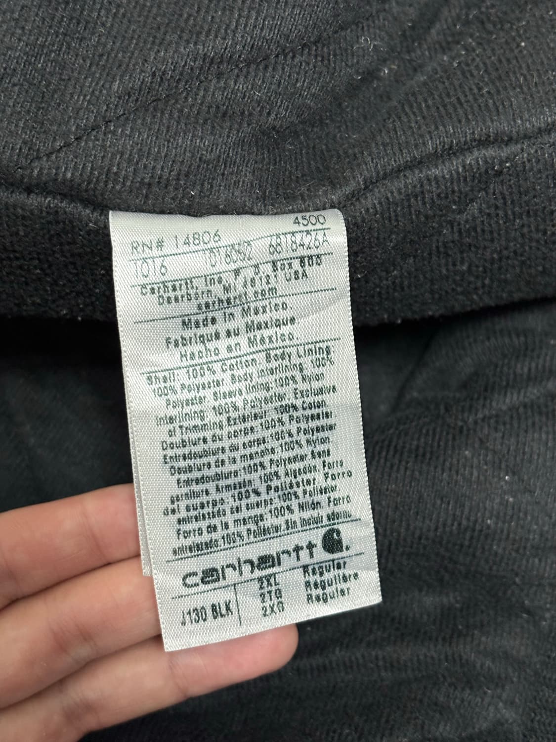 [XXL]칼하트 덕액티브 J130 상품이미지5