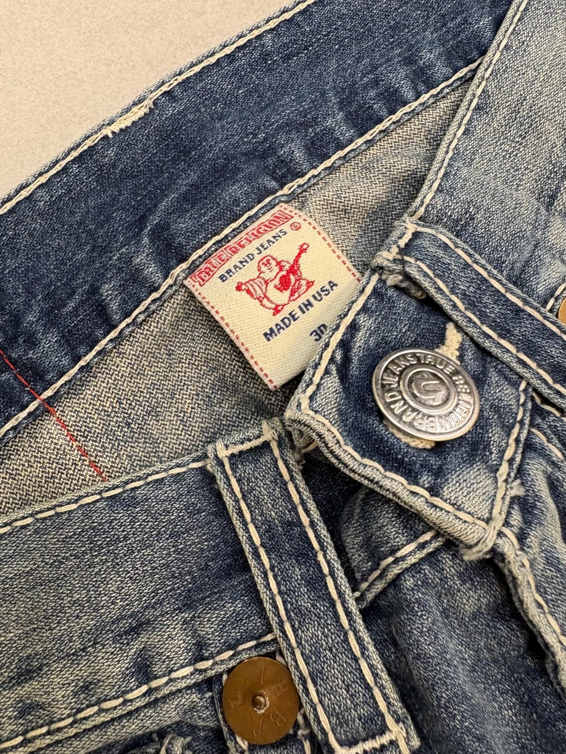 트루릴리전 RAINBOW BILLY 부츠컷 데님 상품이미지9