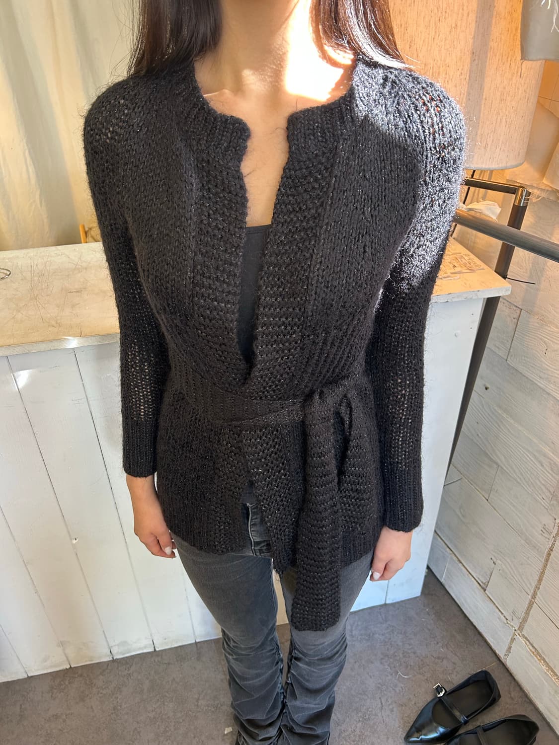 ARMANI EXCHANGE 빛나는 가디건 상품이미지1