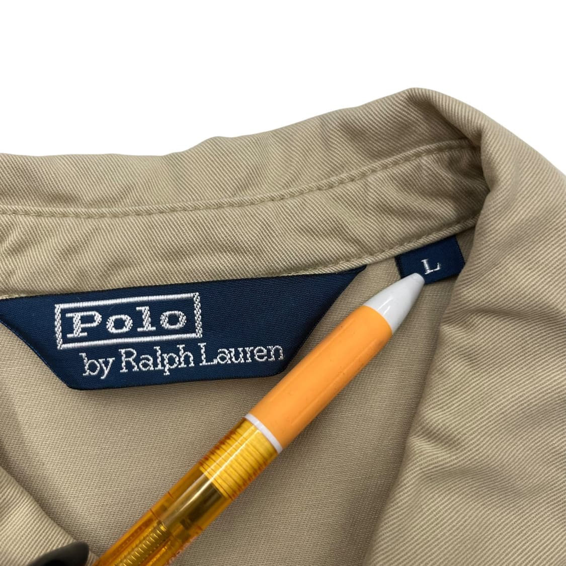 폴로 랄프로렌 네이비포니 베이지 자켓 L 상품이미지5