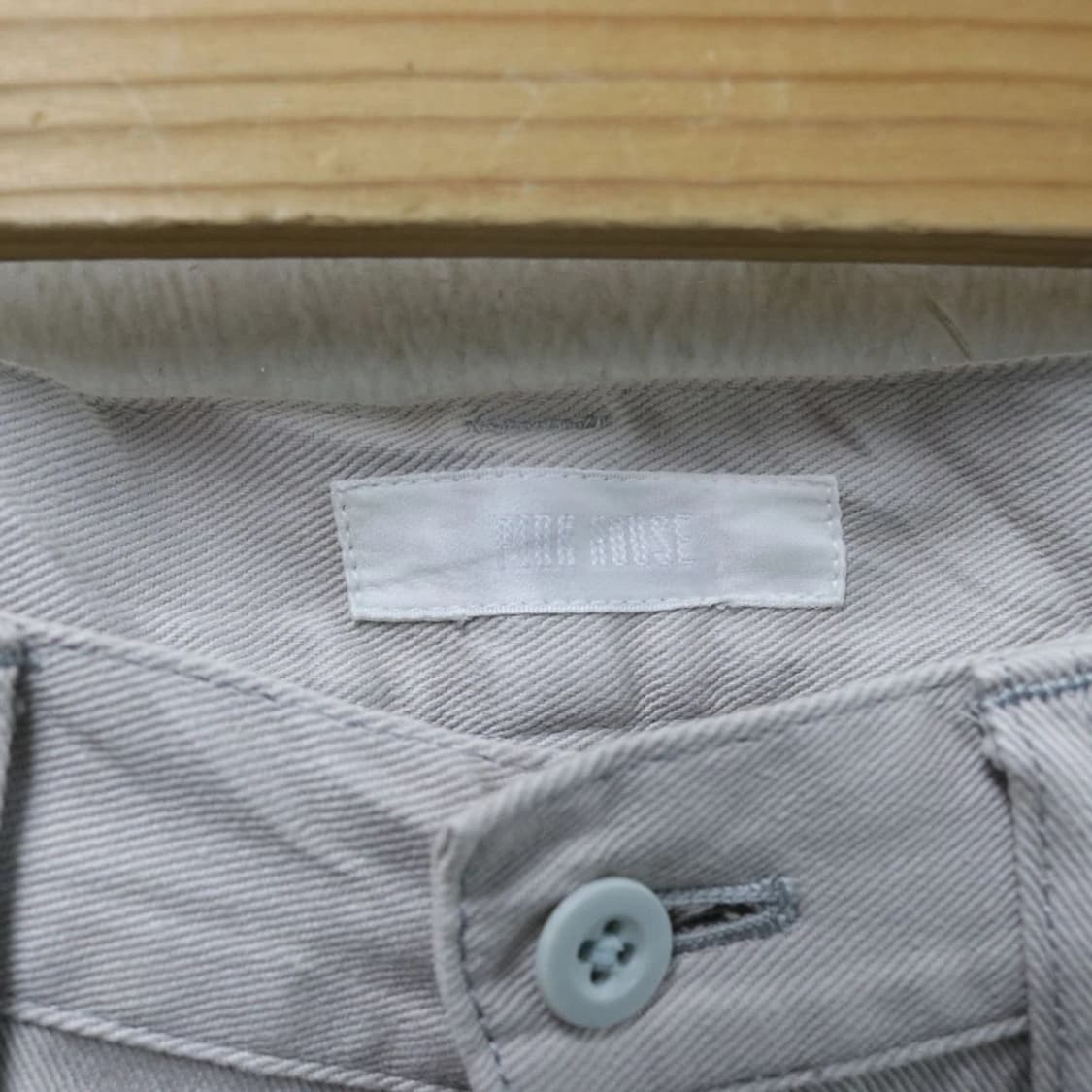 핑크하우스 베이지 곰돌이 자수 팬츠 61369 상품이미지9