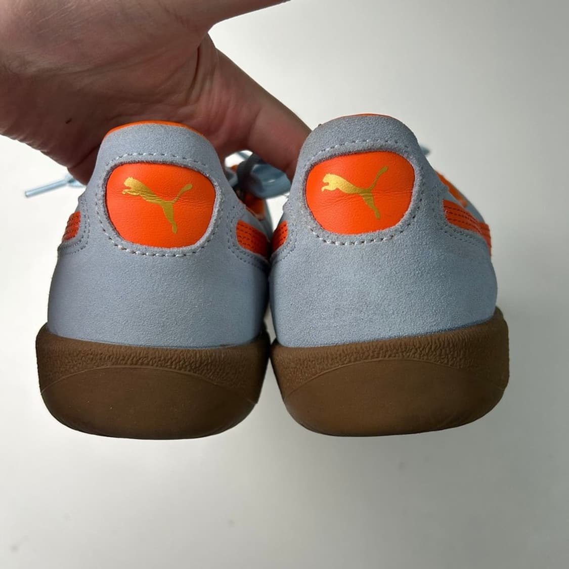 퓨마 팔레르모 OG 실버 스카이 카옌 페퍼 스니커즈 270 상품이미지6