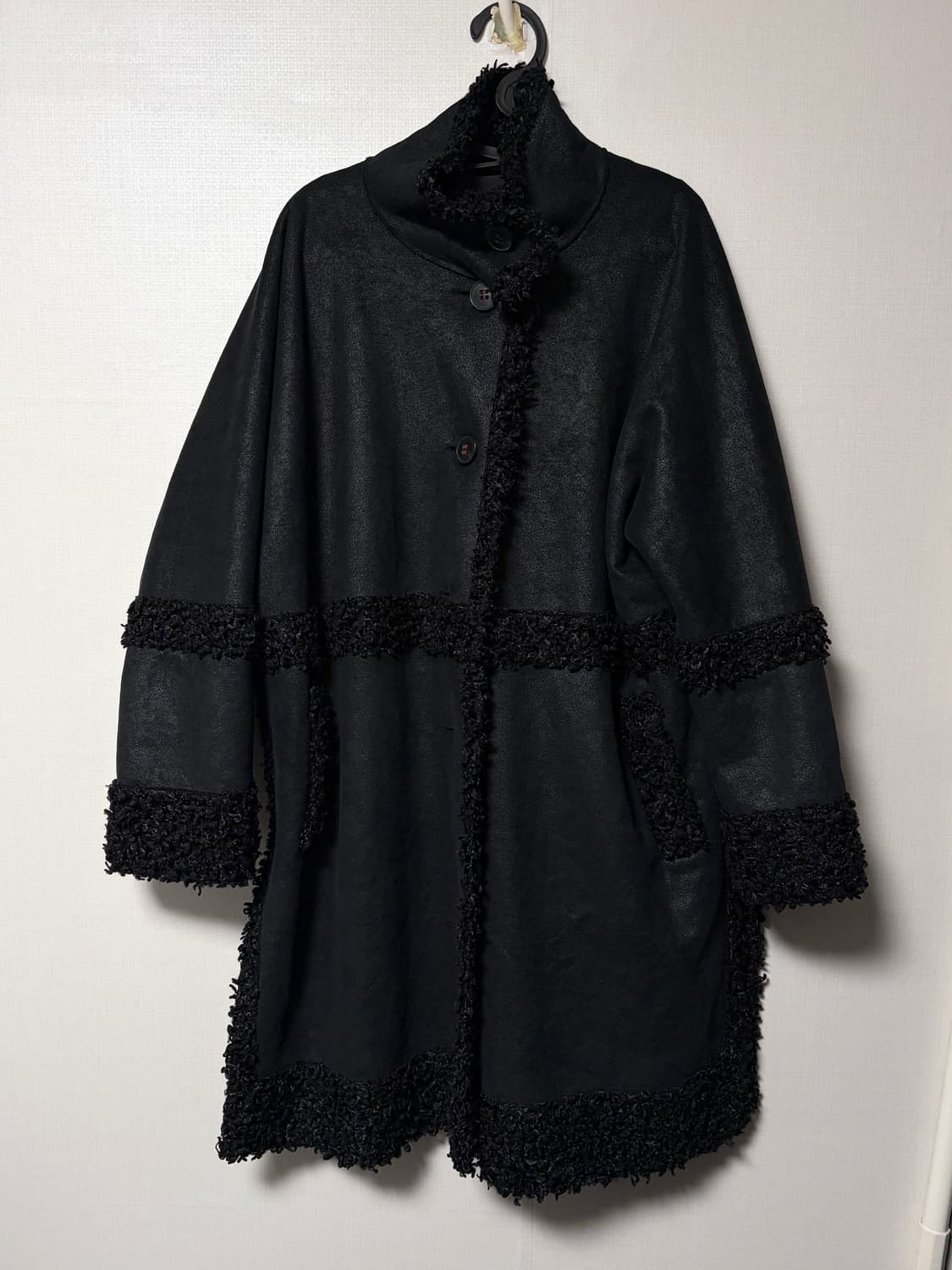 아돌프도밍게즈 롱무스탕 퍼무스탕 롱 퍼코트 상품이미지1