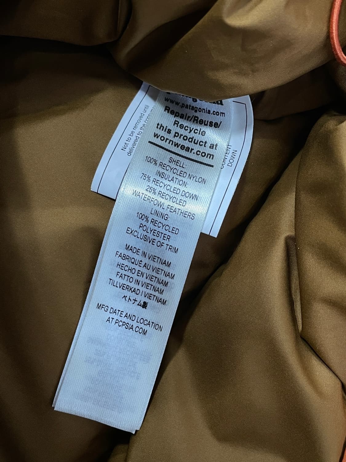 파타고니아 다운드리프트 다운 패딩 상품이미지8