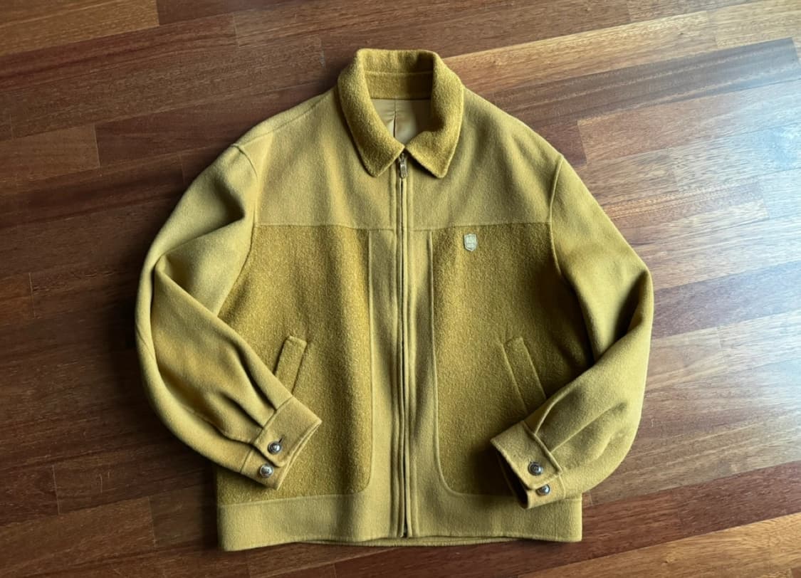 이동수 골프 울 자켓 -머스터드 컬러 상품이미지1