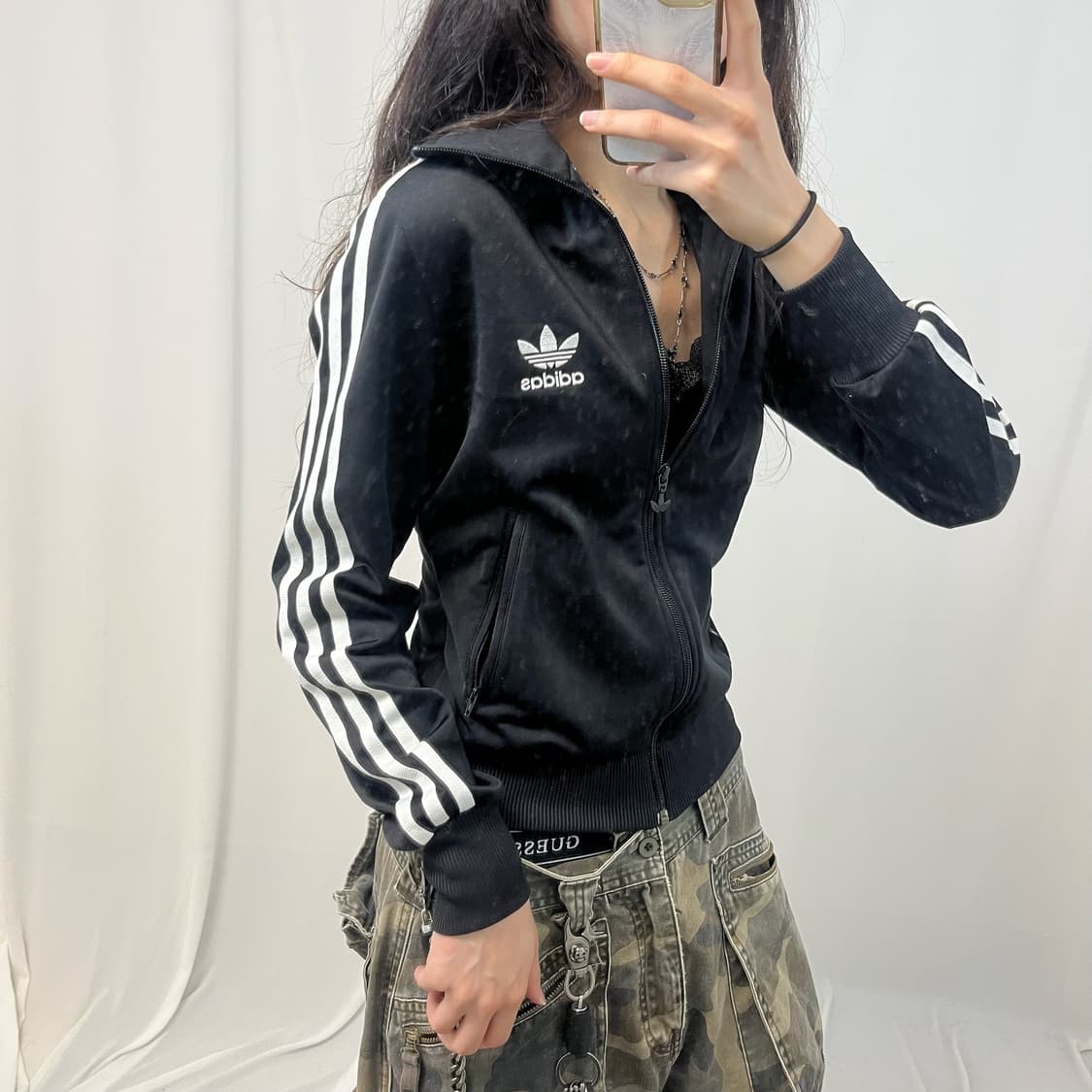 Adidas black Firebird jersey 상품이미지3
