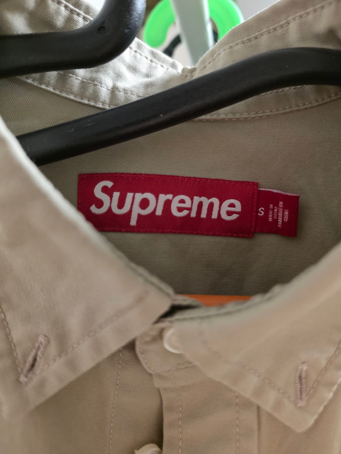 슈프림 스몰 박스 셔츠 라이트 탄 - S size 상품이미지4