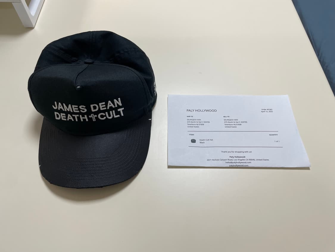 팔리 할리우드 제임스딘 데스컬트 캡 상품이미지1