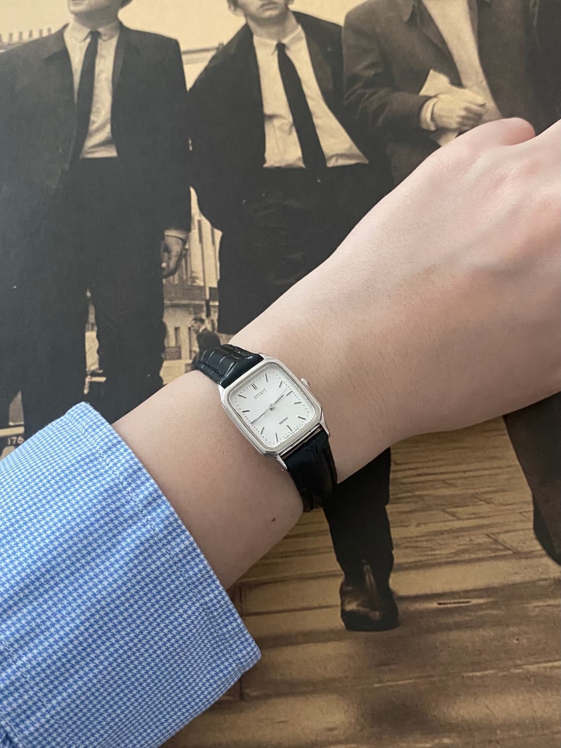 세이코 Seiko 쿼츠 스퀘어 스피릿 레이디스 상품이미지4