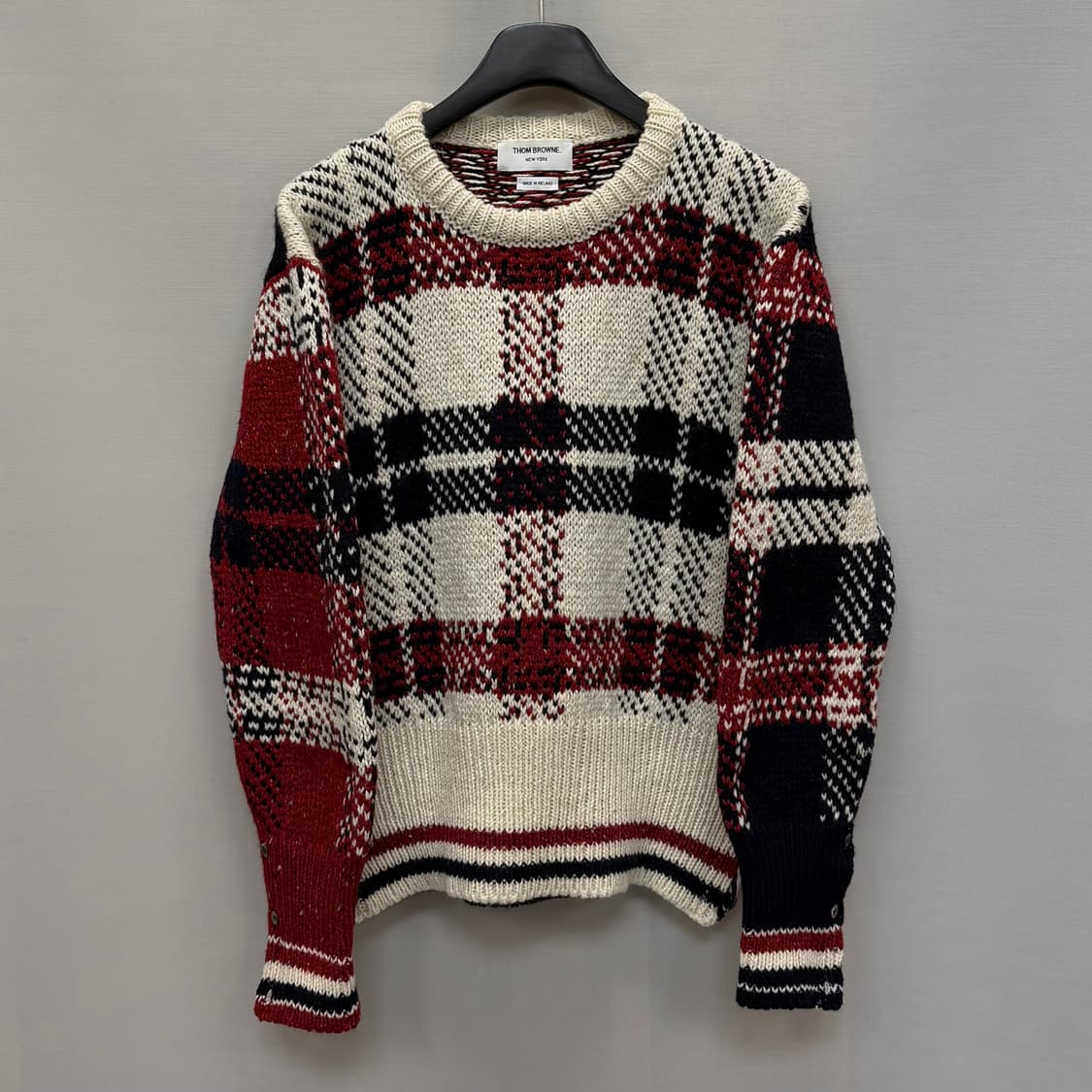 톰브라운 도니골 타탄체크 니트 ( 100 ) 상품이미지1