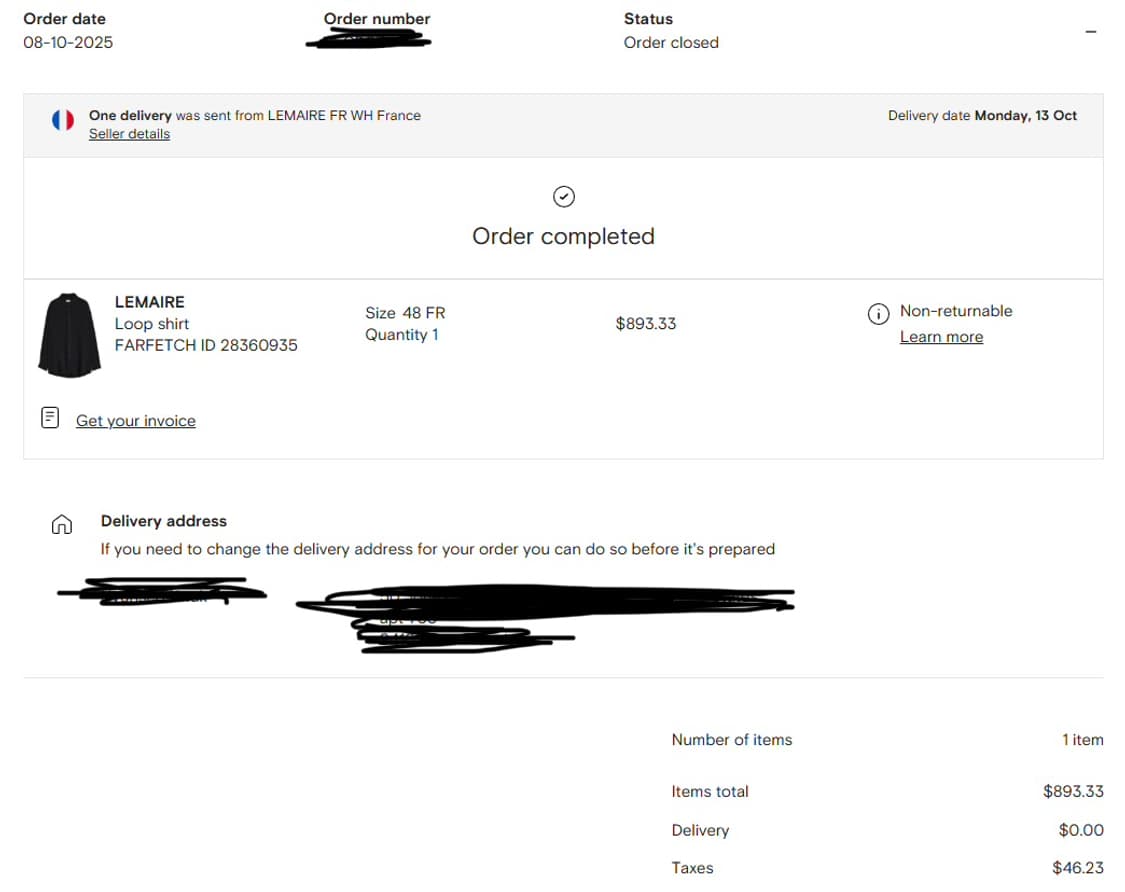 르메르 루프 셔츠 (loop shirt) 상품이미지10