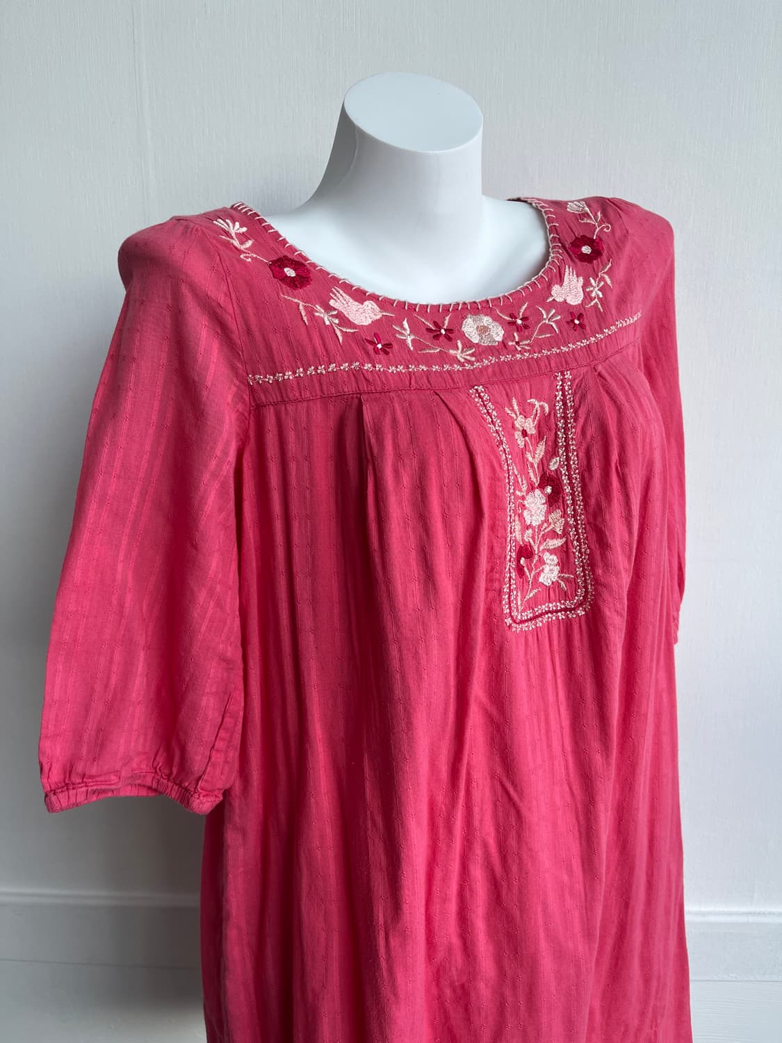 Kastane 핑크 자수 원피스 상품이미지2