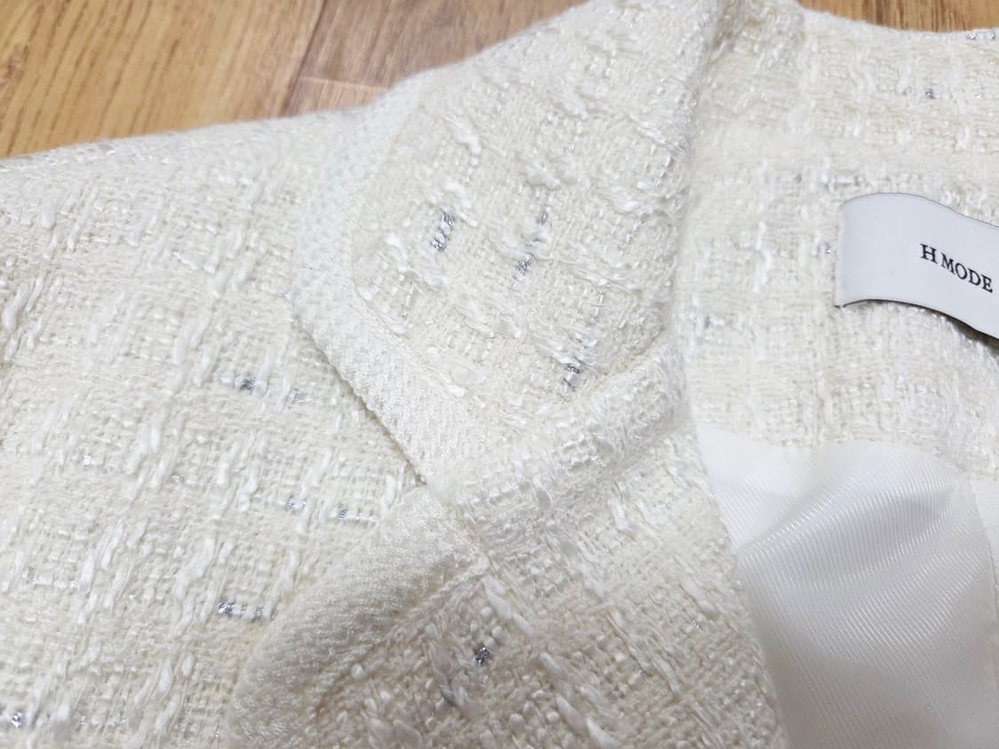 에이치모드(HMODE) 트위드자켓 프리사이즈 새상품 상품이미지6