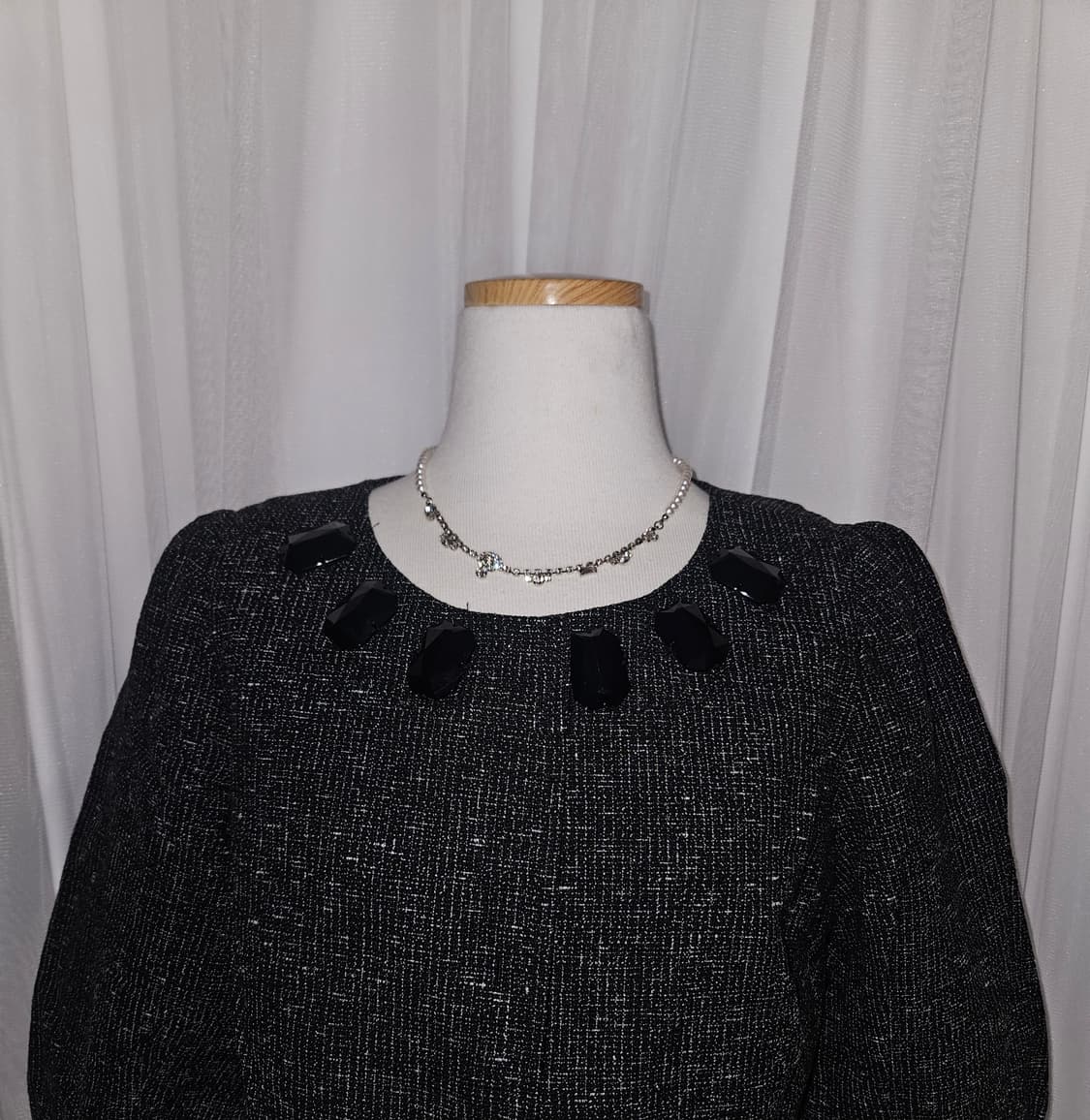 peyton place 공겜여주 블랙스톤 히메 퍼프 블레이저 상품이미지2