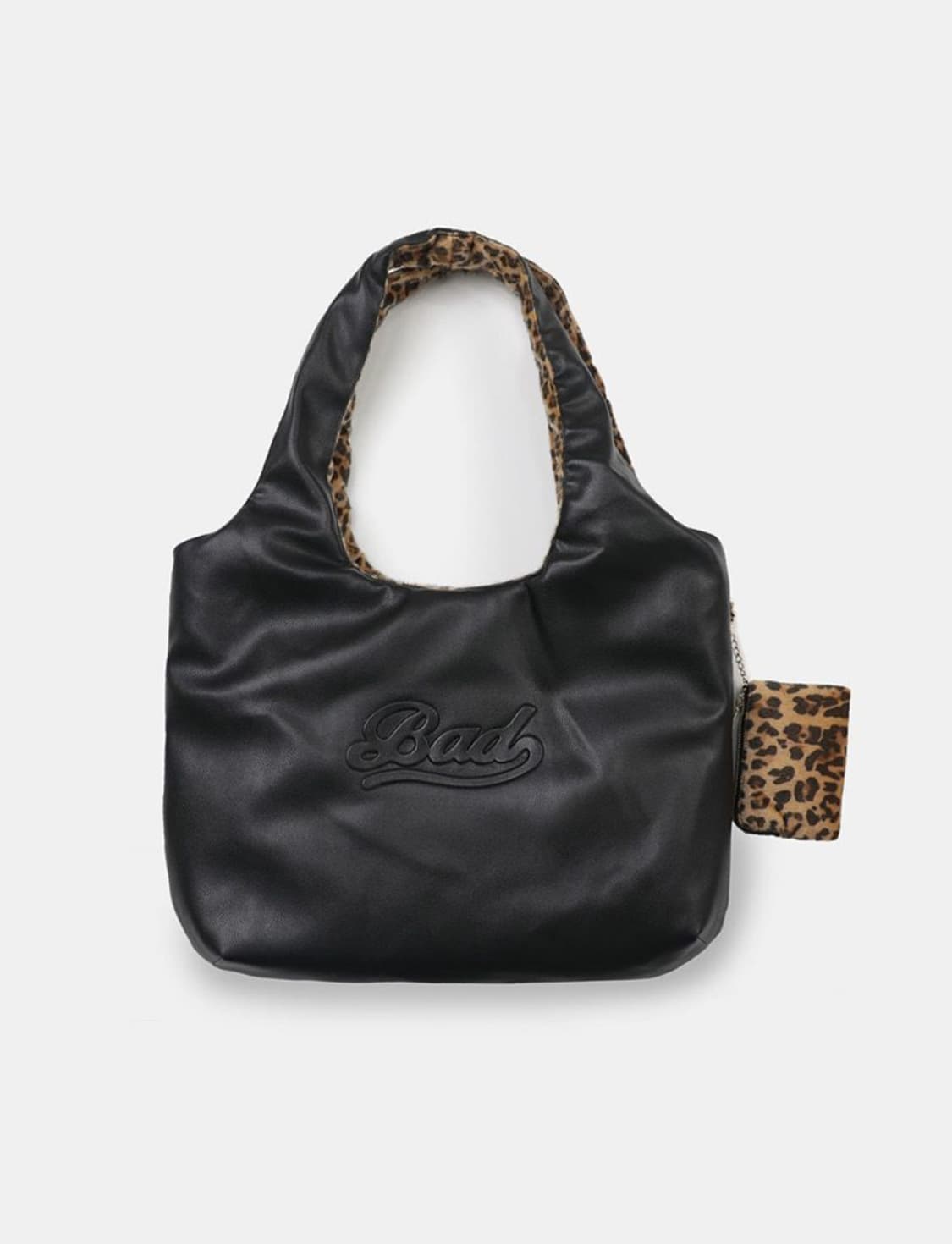 배드블러드 리버시블 레오파드 숄더백 카드지갑 상품이미지1