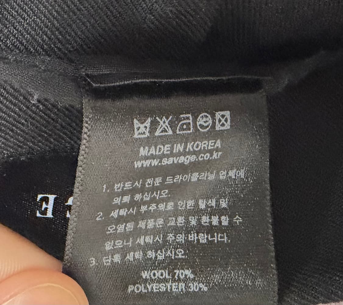 [M] 세비지 부츠컷 트라우저 슬랙스 상품이미지7