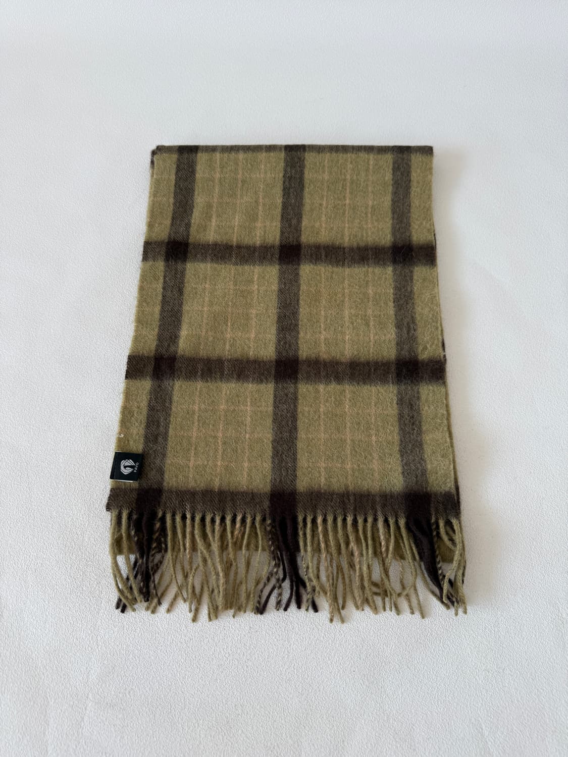 Pre owned 체크 머플러 상품이미지2