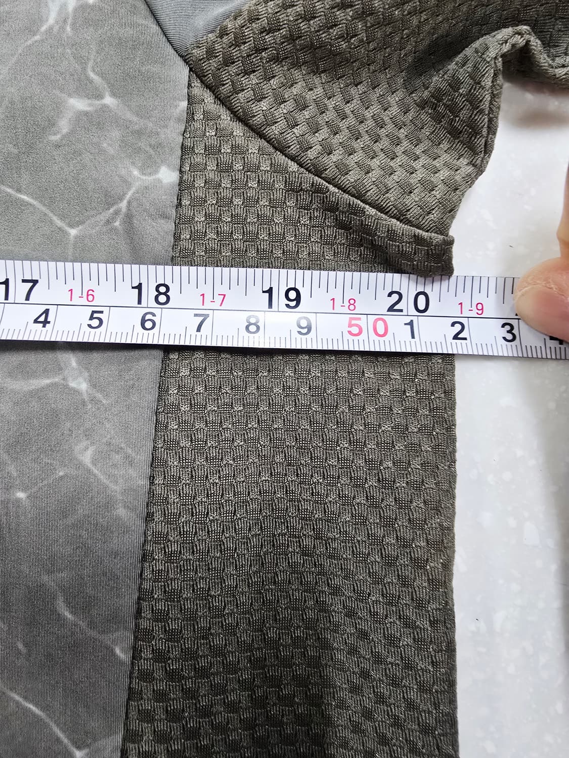 살로몬 반팔 기능성 티셔츠 그레이/형광 상품이미지7