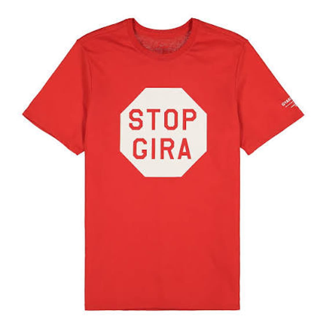 나이키x언더커버 갸쿠소우 STOP GIRA 그래픽 티셔츠 상품이미지1