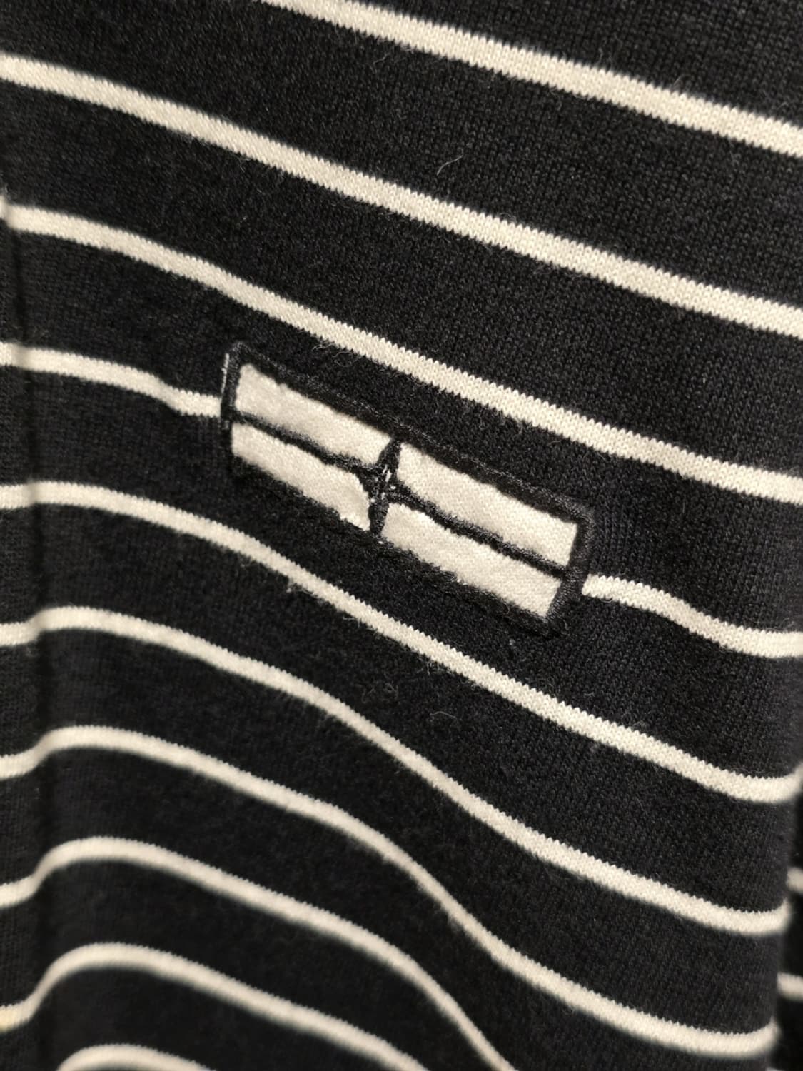 Stone Island Denims Striped Polo Shirt 상품이미지2