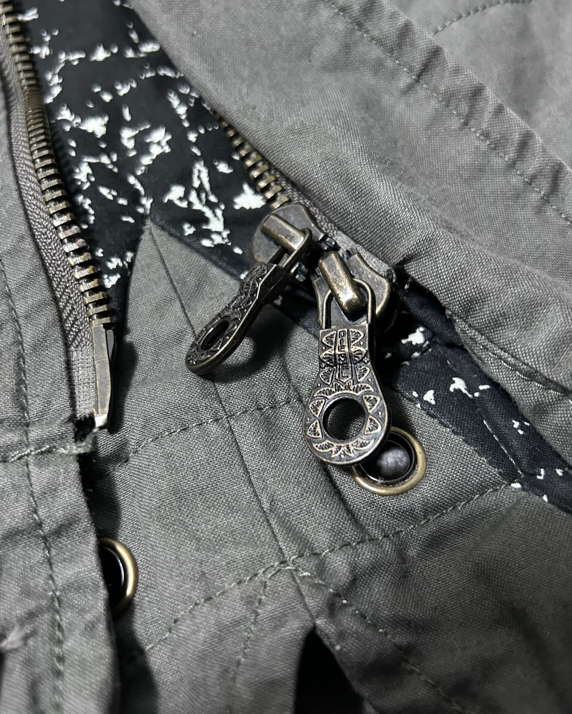 00’s Diesel Multi Buttons Military Coat 상품이미지4