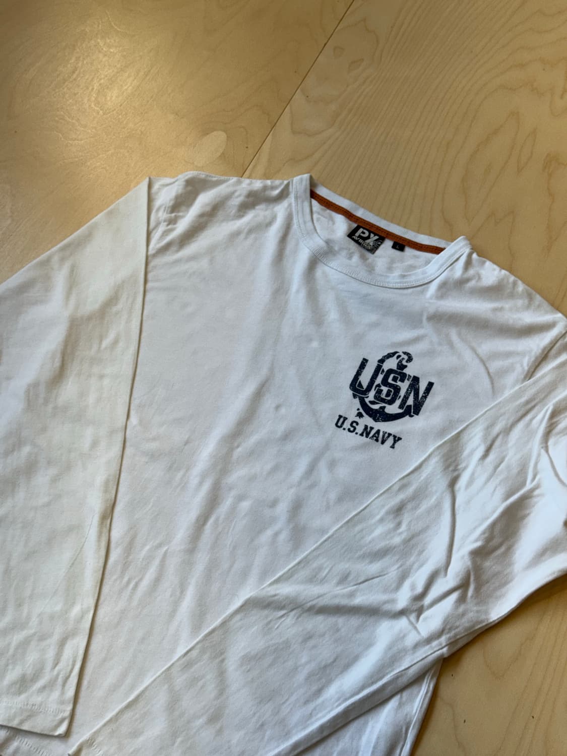 Avirex USN Long Sleeve T-Shirt 상품이미지1