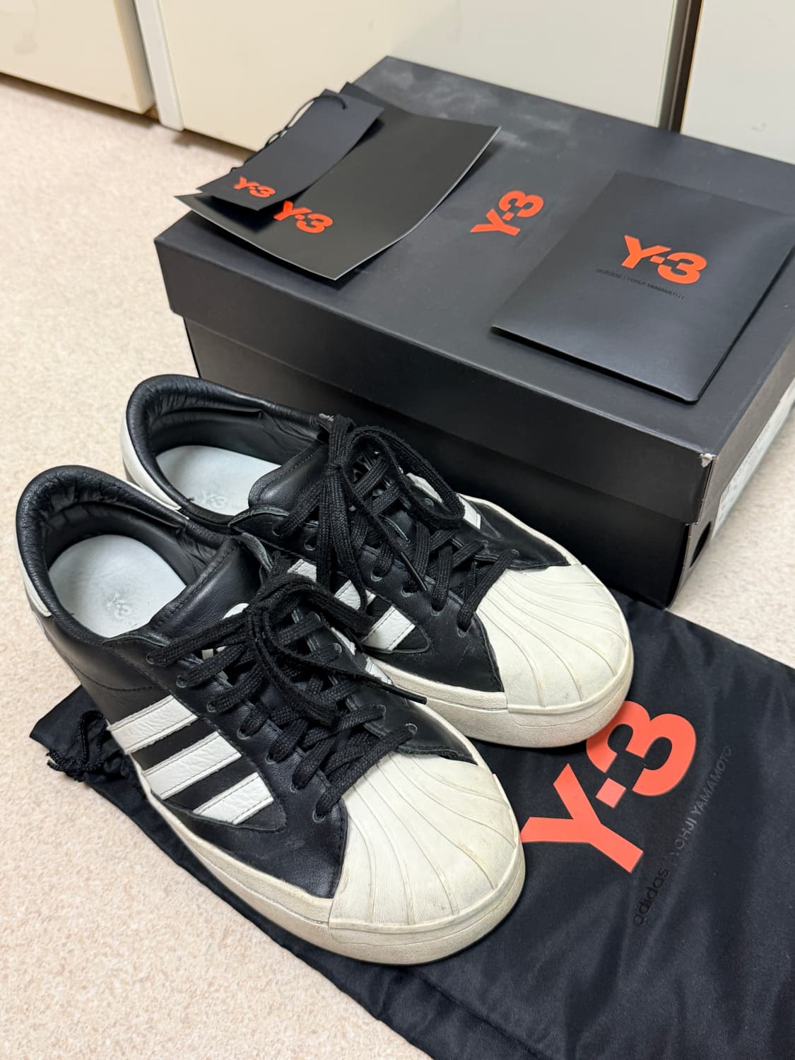 Y-3 아디다스 슈퍼스타 상품이미지2