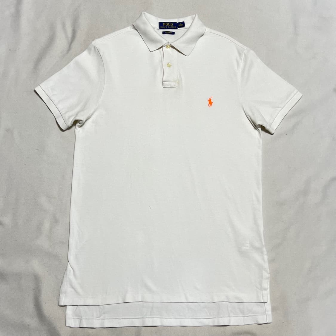 M 폴로랄프로렌 화이트 카라 티셔츠 상품이미지2