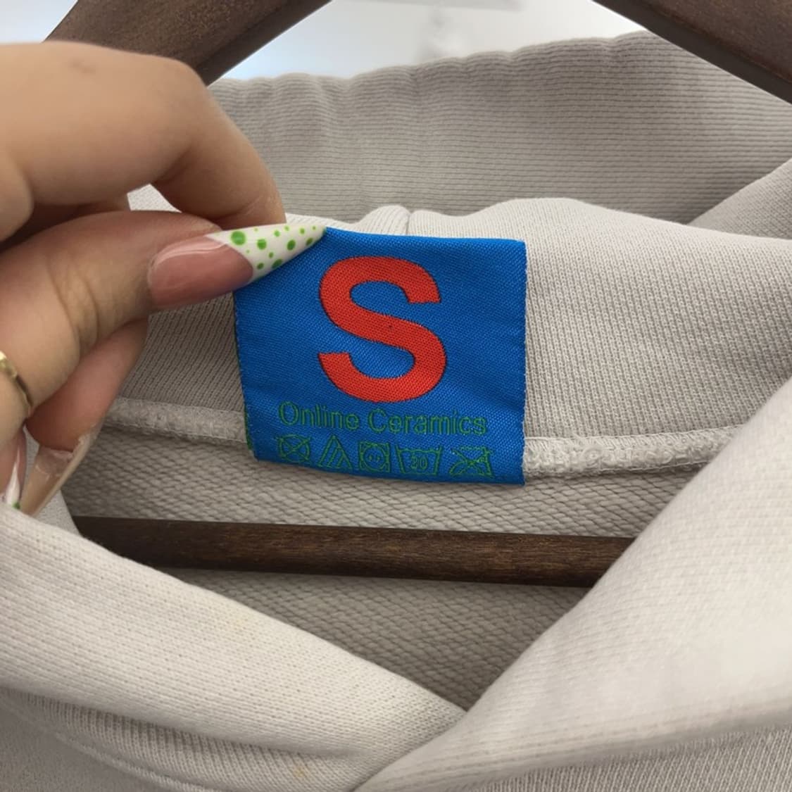 온라인 세라믹스 빈티지 올드스쿨 키치 후드티 S C09168 상품이미지6