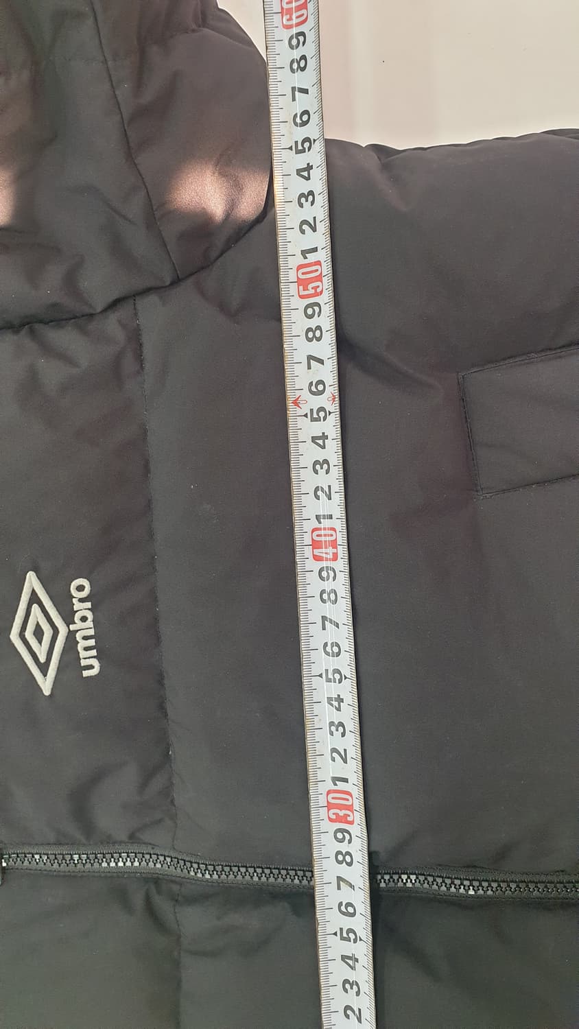 엄브로 블랙 숏패딩 90 사이즈 상품이미지4