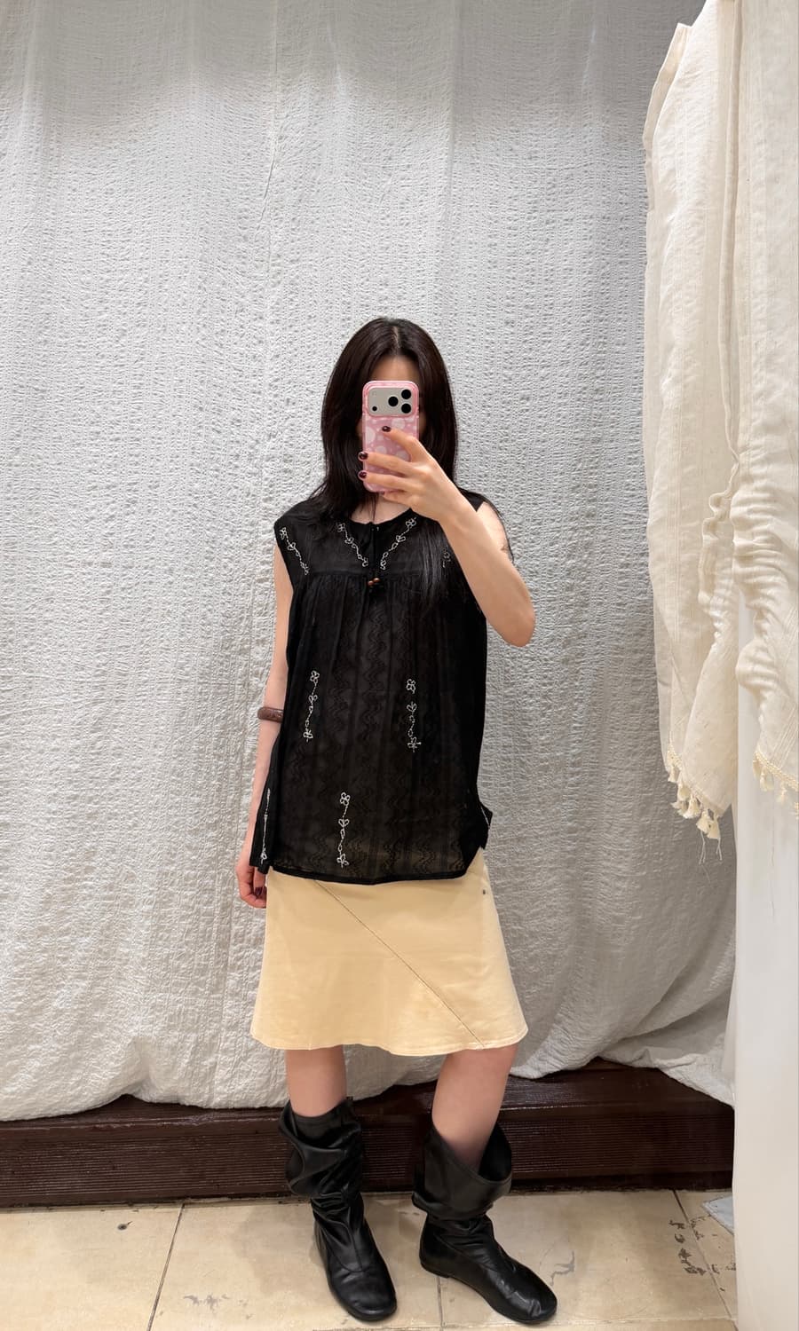 Luna Midi Skirt 상품이미지3