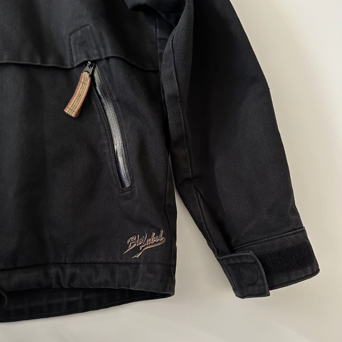 버버리 블루라벨 burberry 로고 후드 자켓 상품이미지4