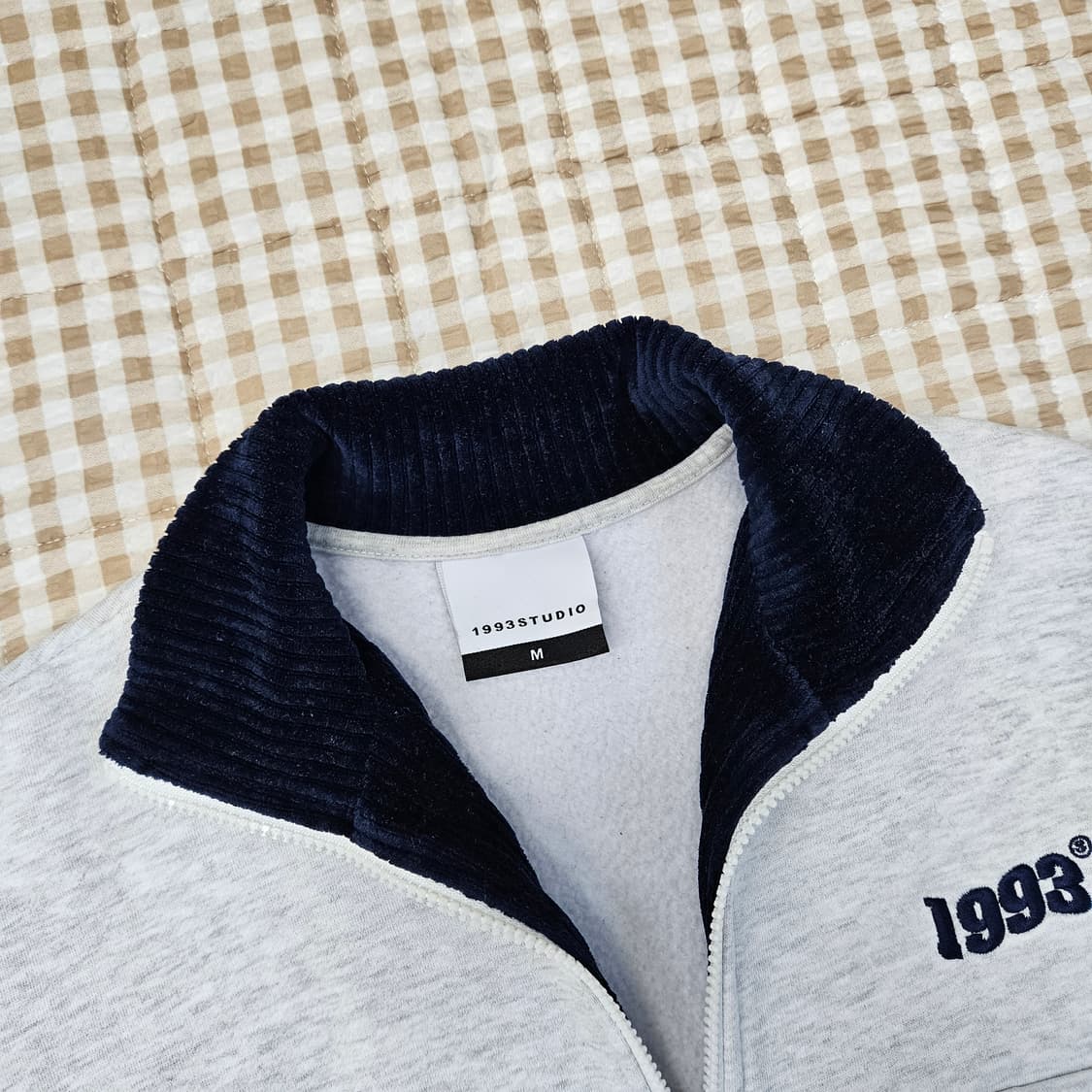 1993스튜디오 오버핏 기모 맨투맨 남자100 상품이미지3