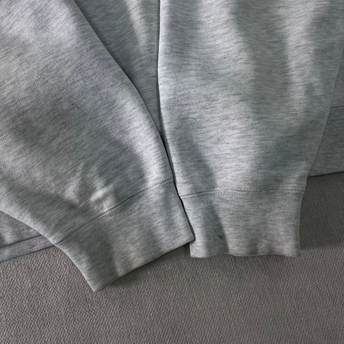 105 오베이 빅로고 오트밀 후드티 상품이미지5