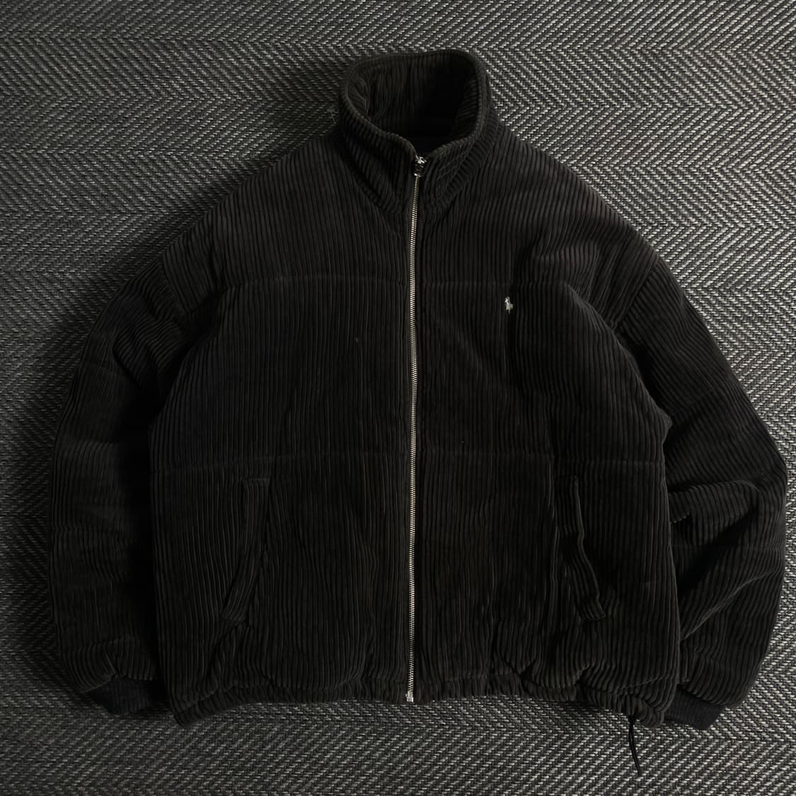 폴로 랄프로렌 포니 로고 코듀로이 패딩 점퍼 브라운y 3569 상품이미지2