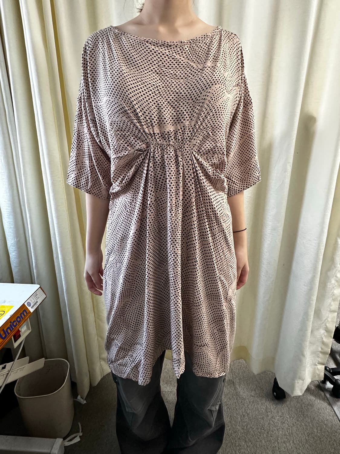 MM6 셔링 원피스 상품이미지1