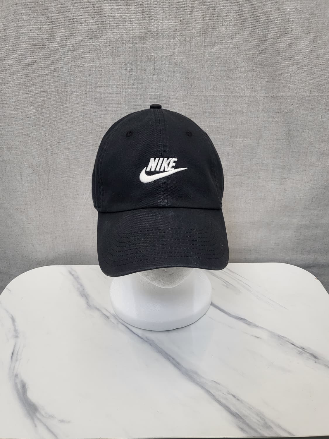 나이키 로고 볼캡 블랙 상품이미지1
