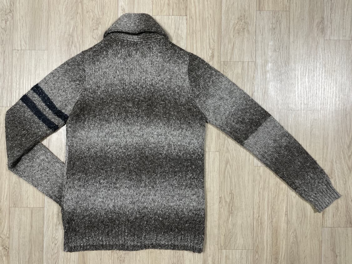 ~95) 빔즈 숄카라 레터맨 가디건 상품이미지2