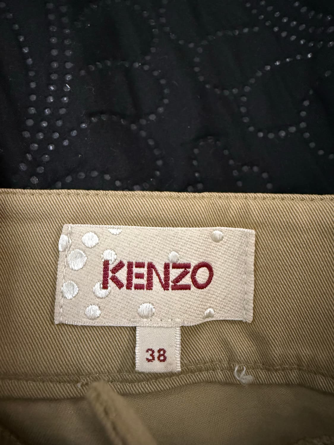 KENZO 카키색 면바지 상품이미지3