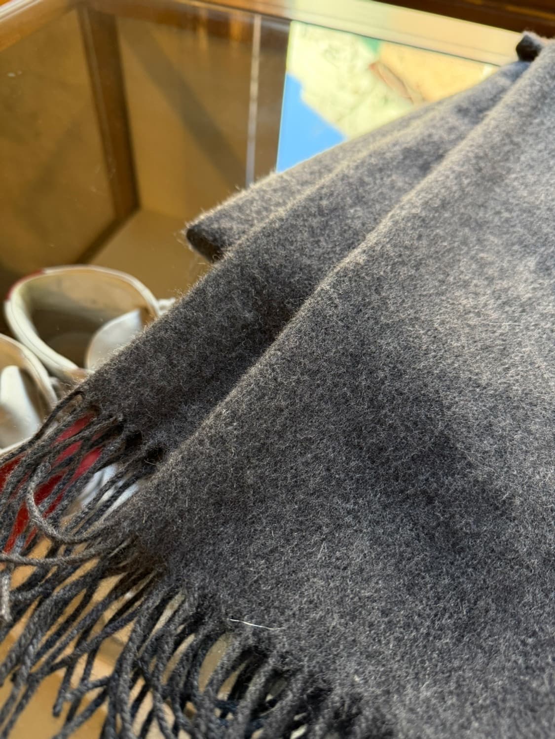 레노마 캐시미어 머플러 상품이미지4