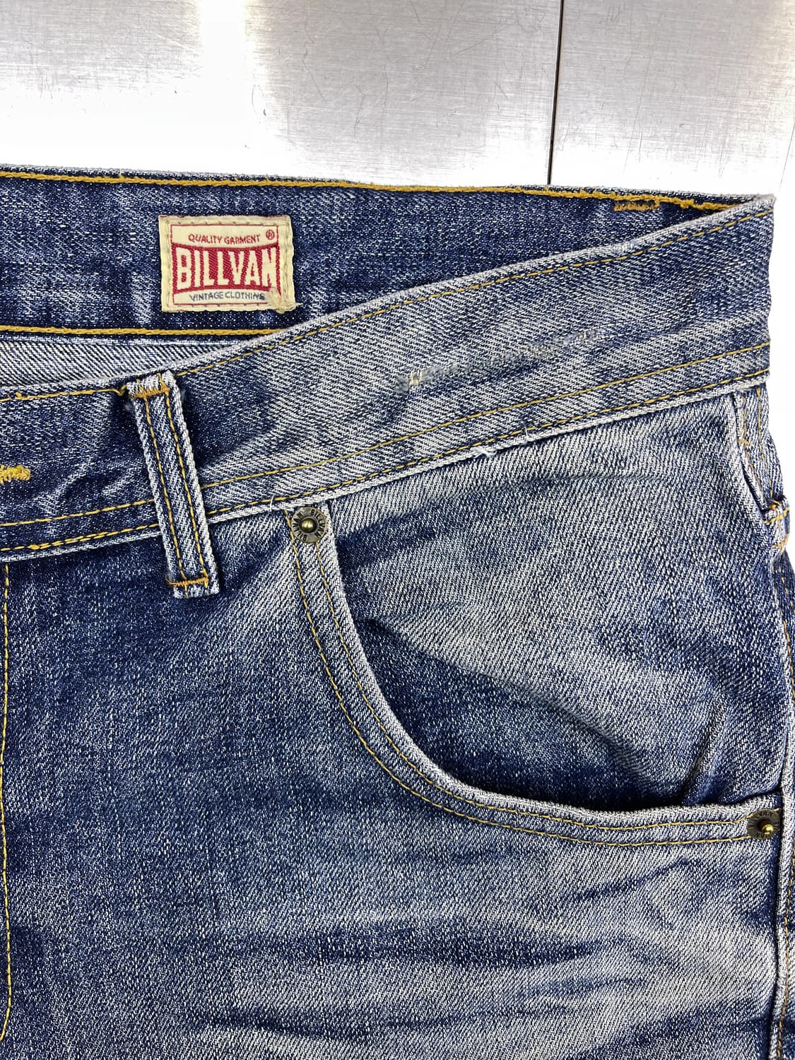 Billvan 데님 카펜터 팬츠 상품이미지5