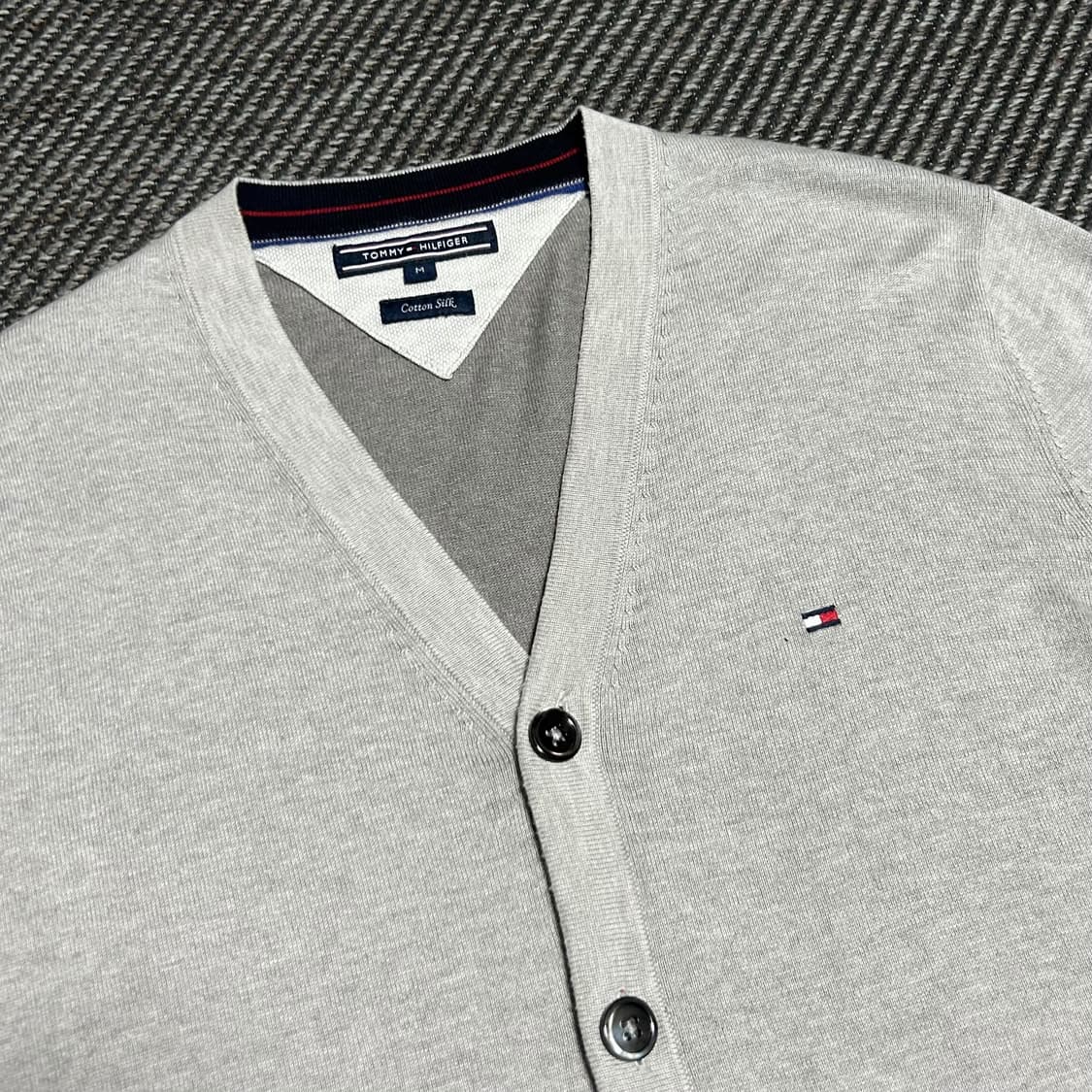 [M] Tommy 타미힐피거 코튼 실크 가디건 상품이미지4