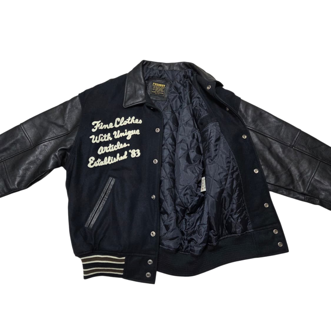 Posh Boy 포쉬보이 바시티 자켓 일본 빈티지 올드스쿨 
 상품이미지3