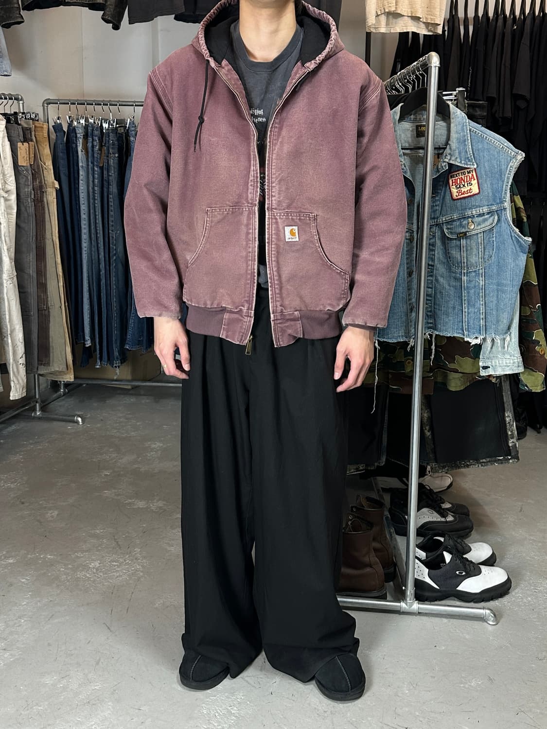 OG 칼하트 J130 액티브 자켓 칼하트 DPM 후드 자켓 상품이미지10