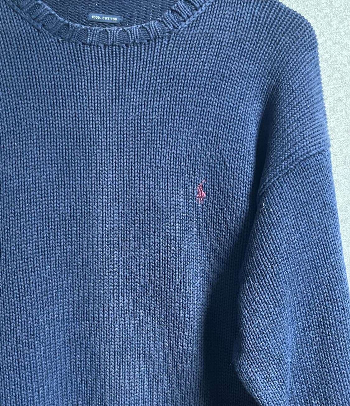 폴로 랄프로렌 꽈배기 니트 XL 상품이미지3