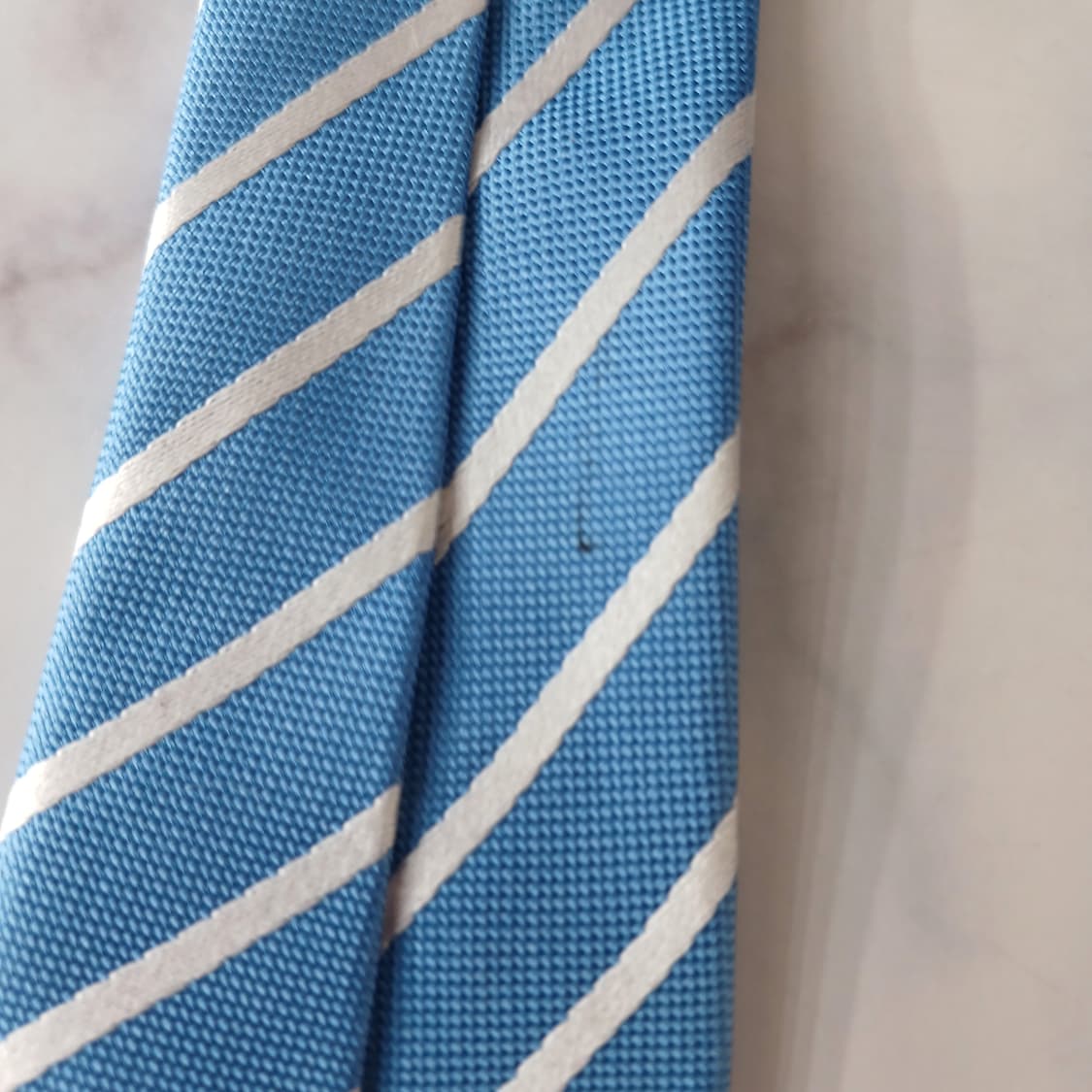 닥스 실크 블루 스트라이프 넥타이 8.2cm A등급 A19770 상품이미지9