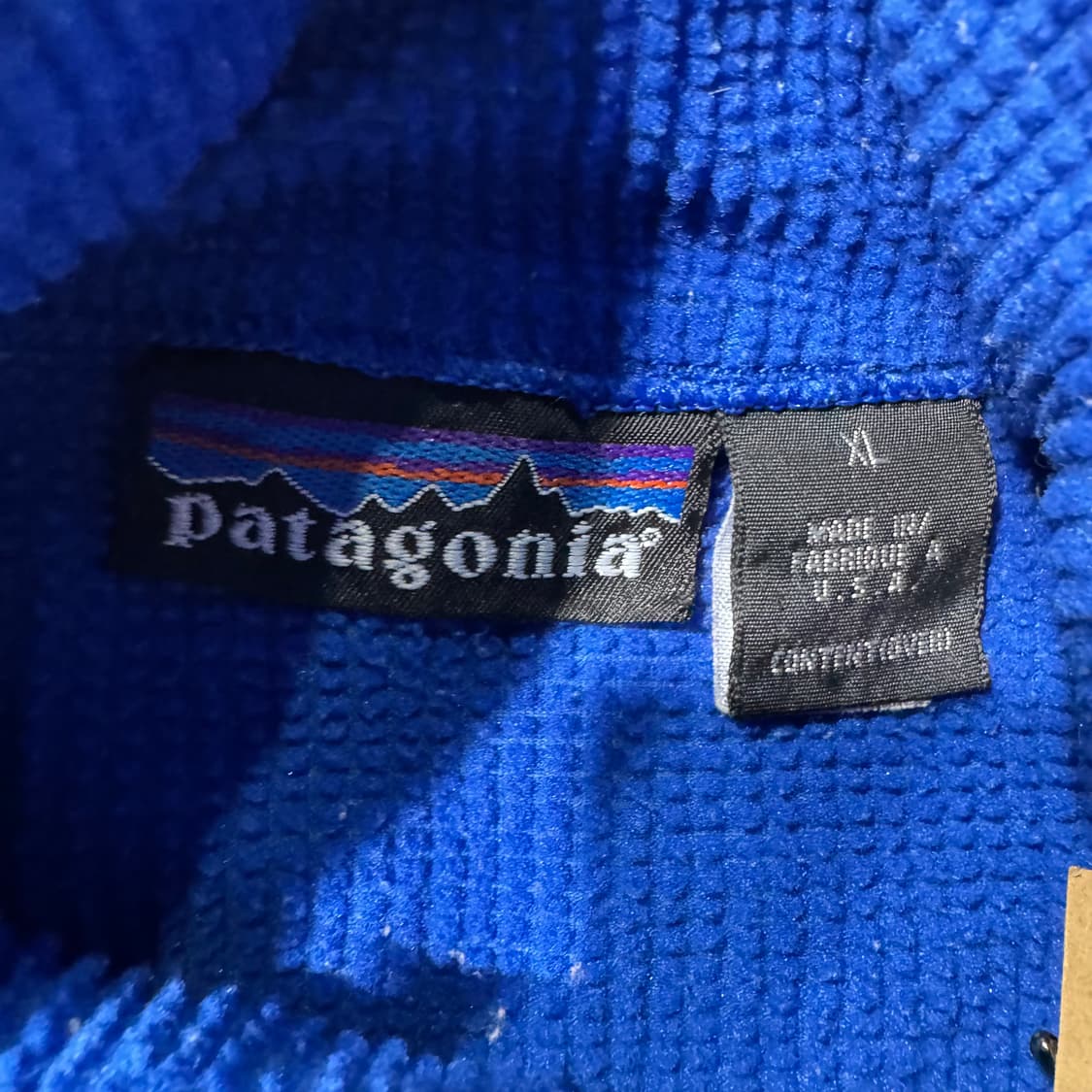 파타고니아 하프집업 플리스 블루 ( XL/OLD-8288 ) 상품이미지3