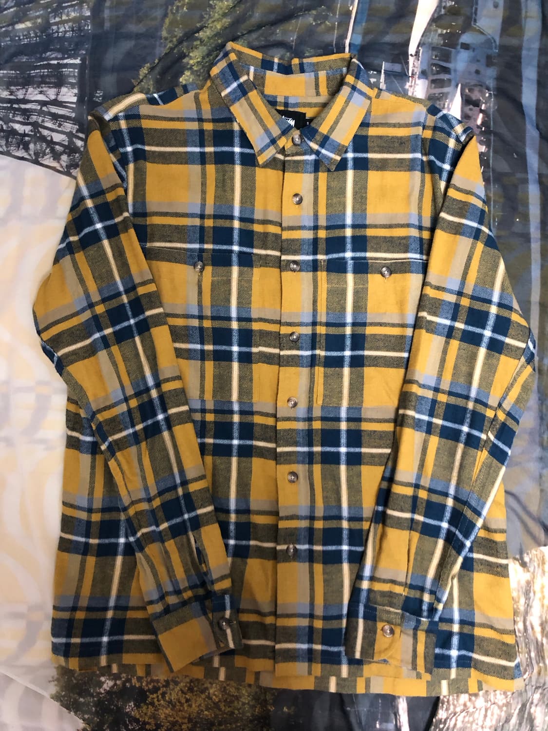 스투시 체크셔츠 상품이미지1