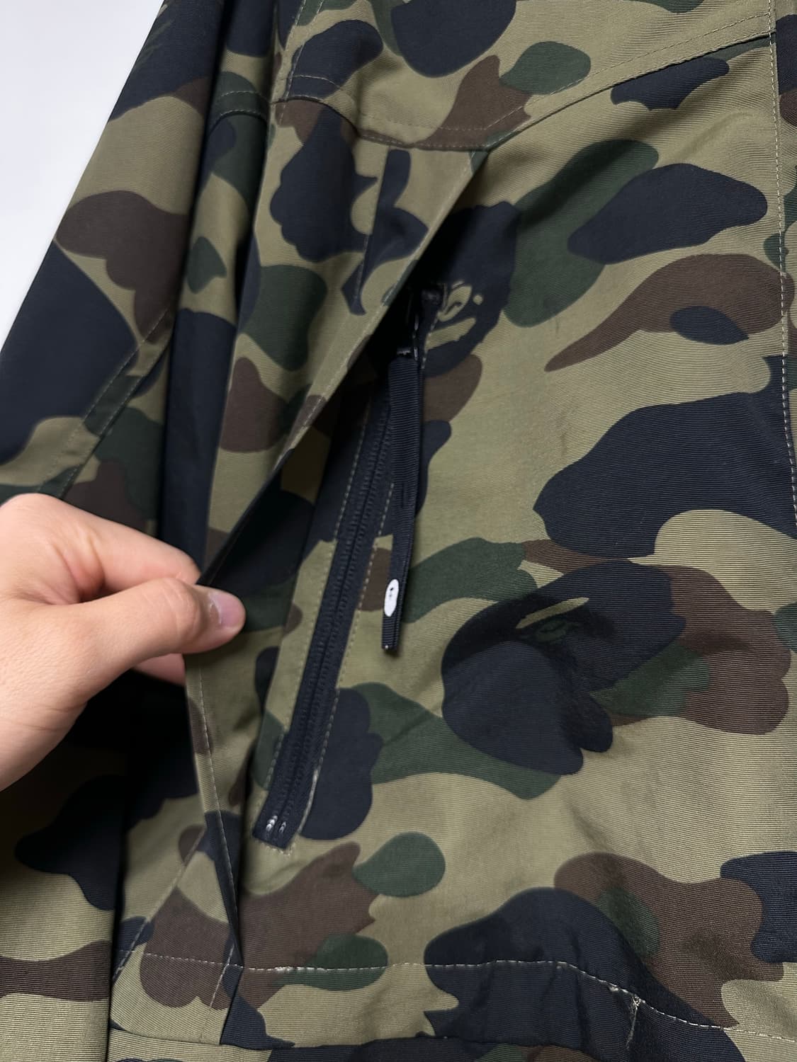 BAPE 1st camo snowboard jacket(2XL) 상품이미지3