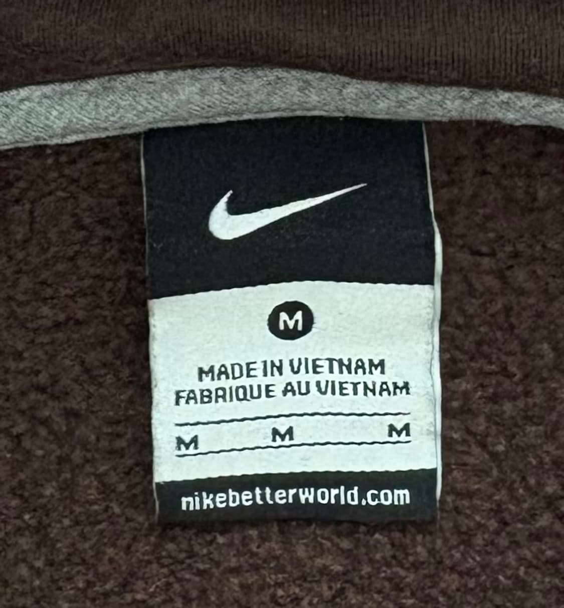 Nike 나이키 빈티지 브라운 후드티 상품이미지4